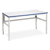 Arbejdsbord Let H 2000x800mm med 24mm grå HPL bordplade