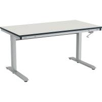 Arbejdsbord ErgoNomi 1200x800 mm Vinyl bordplade