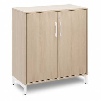 Kontorskab DNA, 800x890 mm, Eg/Hvid 2A4/2A4