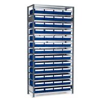 Lagerreol til sm&aring;dele V-06 Nr. 2 dybde 400 mm