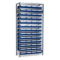 Lagerreol til sm&aring;dele V-06 Nr. 2 dybde 500 mm