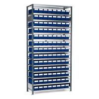 Lagerreol til sm&aring;dele V-06 Nr. 4 dybde 500 mm