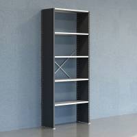 Lagerreol V06 Startsektion 2500x400 mm Lukket / Galv