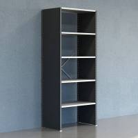 Lagerreol V06 Startsektion 2500x600 mm Lukket / Galv