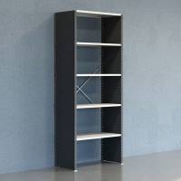 Lagerreol V06 Startsektion 2500x500 mm Lukket / 7035