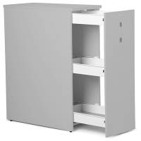 Towerskab DNA To-sidet, Lys grå