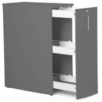 Towerskab DNA To-sidet, Antracit