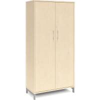 Kontorskab DNA, 800x1660 mm, Birk/Alugrå 4A4