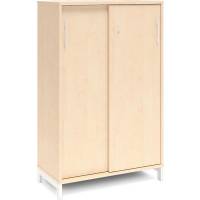 Kontorskab DNA, 800x1275 mm, Birk/Hvid 3A4