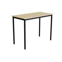 Bord Combi 200, 1200x600 mm H&oslash;jde 900 mm Birk laminat p&aring; sort understel