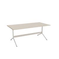 Bord Atlas 1134, 1800x900mm, h&oslash;jde 720, eg h&oslash;jtrykslaminat, hvidt stel