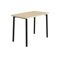 Bord Add 590, 1200x700 mm h&oslash;jde 900 mm med birk laminat, sort stel