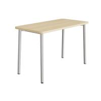 Bord Add 590, 1400x700 mm højde 900 mm med birk laminat, alu stel