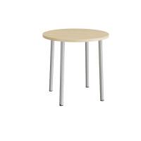 Bord Add 590, Ø900 mm, højde 900 mm, birk laminat på alu stel