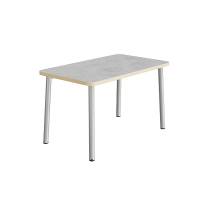 Bord Add 590, 1200x700 mm h&oslash;jde 720 mm med lys gr&aring; linoleum, alu stel