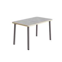 Bord Add 590, 1200x700 mm h&oslash;jde 720 mm med lys gr&aring; linoleum, gr&aring;t stel