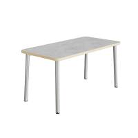 Bord Add 590, 1400x700 mm h&oslash;jde 900 mm med lys gr&aring; linoleum, alu stel