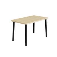 Bord Add 590, 1200x700 mm h&oslash;jde 720 mm med lydabsorberende birk laminat, sort stel