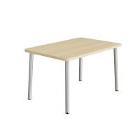 Bord Add 590, 1400x700 mm højde 720 mm med lydabsorberende birk laminat, alu stel