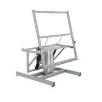 Montagebord ErgoTilt 1-s&oslash;jle, 1200x1205 RAL 9006