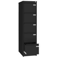 ASM Arkivskab dybde 630mm 5 skuffer RAL9005