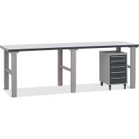 Fileb&aelig;nk komb. 3 2500x800 mm