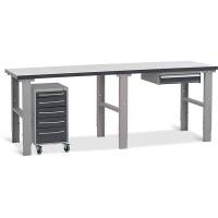 Fileb&aelig;nk komb. 4 2500x800 mm