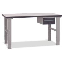 Fileb&aelig;nk 1500x800 mm inkl. enkeltskuffe