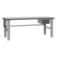 Fileb&aelig;nk 2000x800 mm inkl. Enkeltskuffe