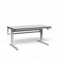 Arbejdsbord ErgoNomi 1500x800 mm HPL bordplade
