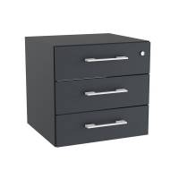 Skuffeindsats DNA, Antracit med hvide h&aring;ndtag