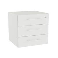 Skuffeindsats DNA, Hvid med hvide h&aring;ndtag