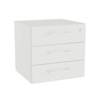 Skuffeindsats DNA, Hvid med hvide h&aring;ndtag