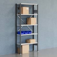 Lagerreol &Aring;ben V06 2100x1000x300  RAL 7035