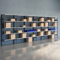 Lagerreol &Aring;ben V06 2100x6000x400 Galv