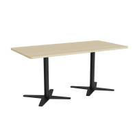 M&oslash;debord DNA, Birk 1600x800 mm rektangul&aelig;r, Sort understel