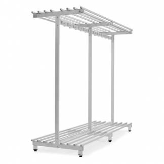 Garderobe 2-sidet 1770x2030x710mm