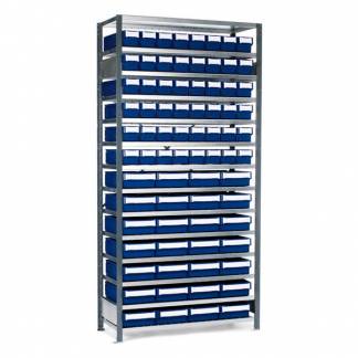 Lagerreol til sm&aring;dele V-06 Nr. 3 dybde 300 mm