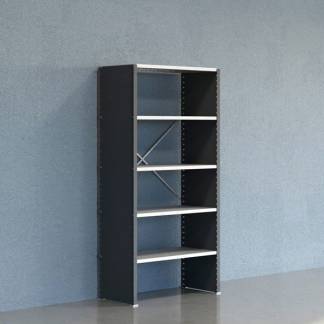 Lagerreol V06 Startsektion 2100x500 mm Lukket / Galv