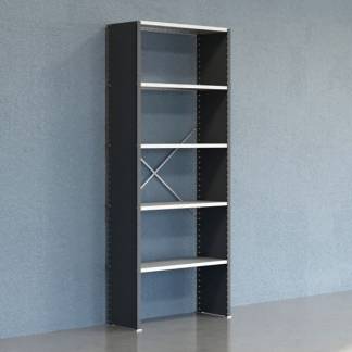 Lagerreol V06 Startsektion 2500x400 mm Lukket / Galv