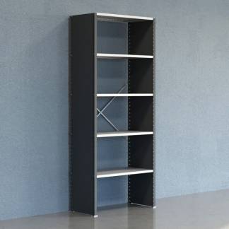 Lagerreol V06 Startsektion 2500x500 mm Lukket / Galv