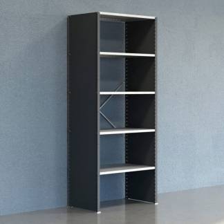 Lagerreol V06 Startsektion 2500x600 mm Lukket / Galv