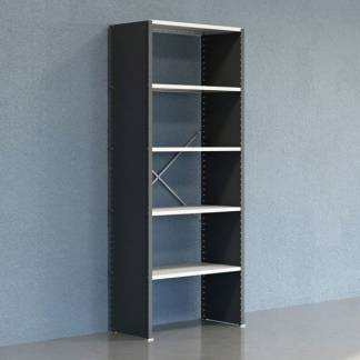 Lagerreol V06 Startsektion 2500x500 mm Lukket / 7035