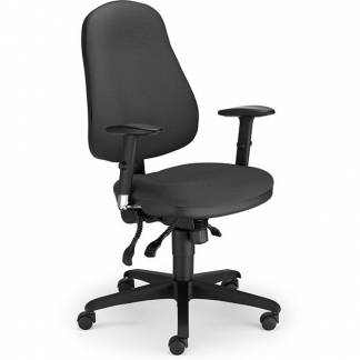 Kontorstol Offix, M&oslash;rk gr&aring;