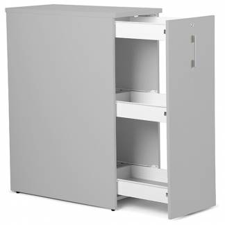 Towerskab DNA To-sidet, Lys grå