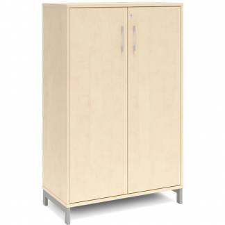 Kontorskab DNA, 800x1275 mm, Birk/Alugrå 3A4