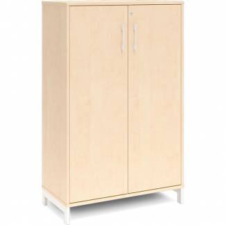 Kontorskab DNA, 800x1275 mm, Birk/Hvid 3A4