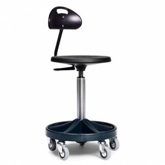 Mont&oslash;rstol All-round model 3124 Sort med rygst&oslash;tte