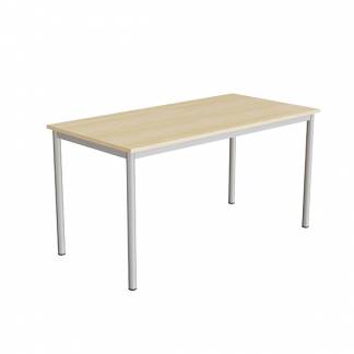 Bord Combi 200, 1400x700 mm H&oslash;jde 720 mm Birk laminat p&aring; alugr&aring;t understel