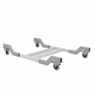 Hjuls&aelig;t til  Montagebord 1 & 2 RAL 9006